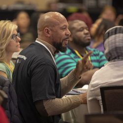 SACRAMENTO, Calif., April 8,  2019

Survivors Speak conference in Sacramento, Calif., April 8, 2019.

Photo by Robert Durell