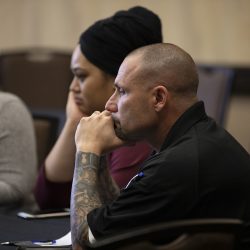SACRAMENTO, Calif., April 8,  2019

Survivors Speak conference in Sacramento, Calif., April 8, 2019.

Photo by Robert Durell