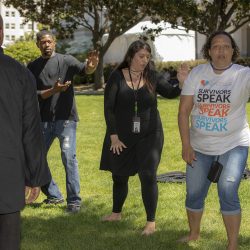 SACRAMENTO, Calif., April 9,  2019

Survivors Speak conference in Sacramento, Calif., April 9, 2019.

Photo by Robert Durell