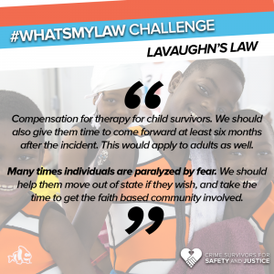 #WhatsMyLaw Lavaughn
