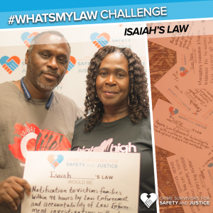 #WhatsMyLaw Pernell Isaiah
